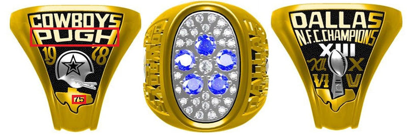 All NFC Championship Rings (National Football Conference)