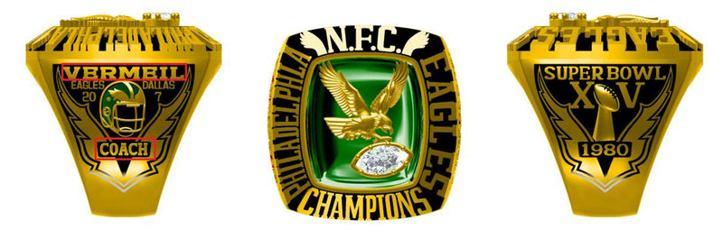 All NFC Championship Rings (National Football Conference)