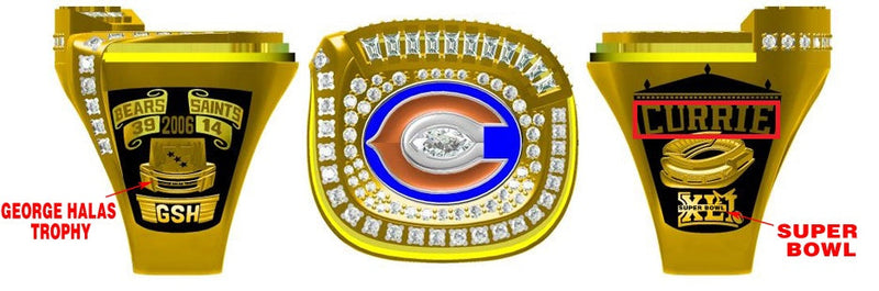 All NFC Championship Rings (National Football Conference)