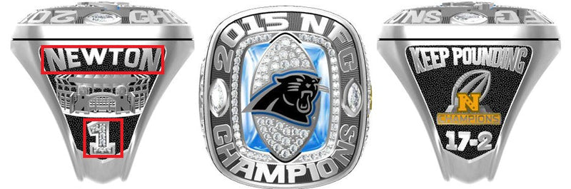 All NFC Championship Rings (National Football Conference)