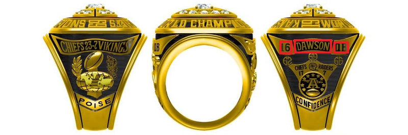 All NFL Super Bowl Championship Rings