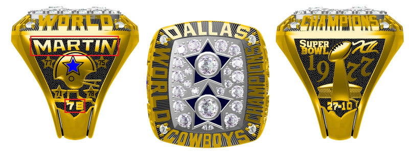 All NFL Super Bowl Championship Rings