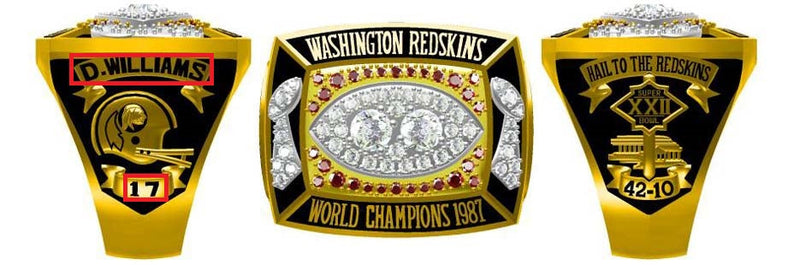 All NFL Super Bowl Championship Rings