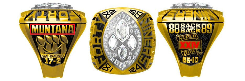 All NFL Super Bowl Championship Rings