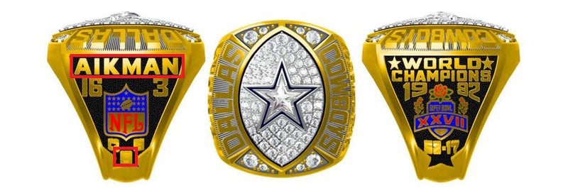 All NFL Super Bowl Championship Rings