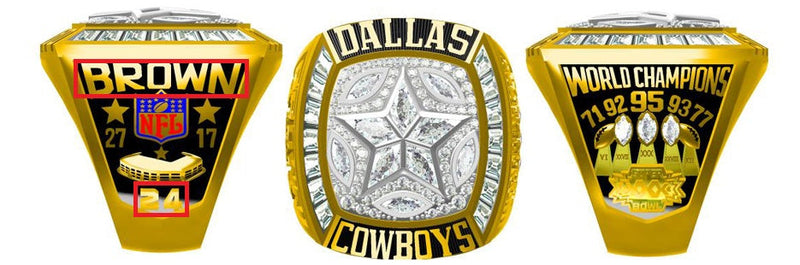 All NFL Super Bowl Championship Rings