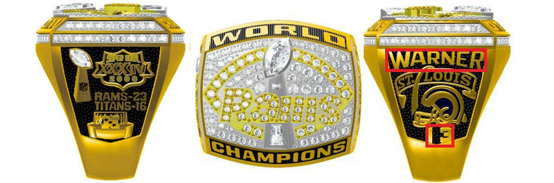 All NFL Super Bowl Championship Rings