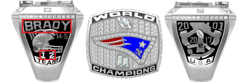 All NFL Super Bowl Championship Rings