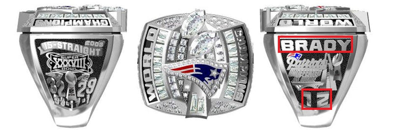 All NFL Super Bowl Championship Rings