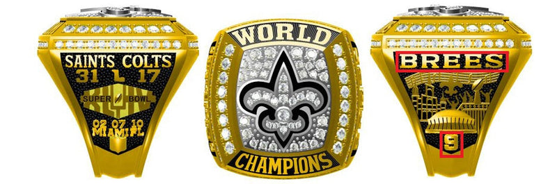 All NFL Super Bowl Championship Rings