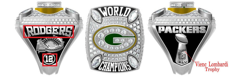 All NFL Super Bowl Championship Rings