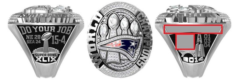 All NFL Super Bowl Championship Rings