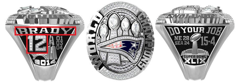 All NFL Super Bowl Championship Rings