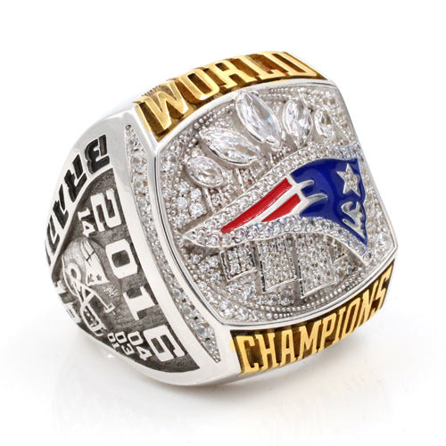 Custom New England Patriots 2016 Super Bowl LI Fan Championship Rings