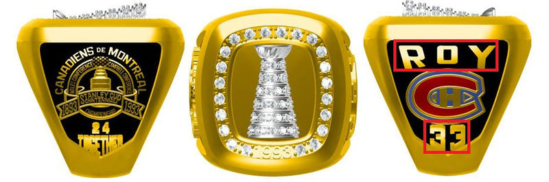 All NHL Stanley Cup Championship Rings