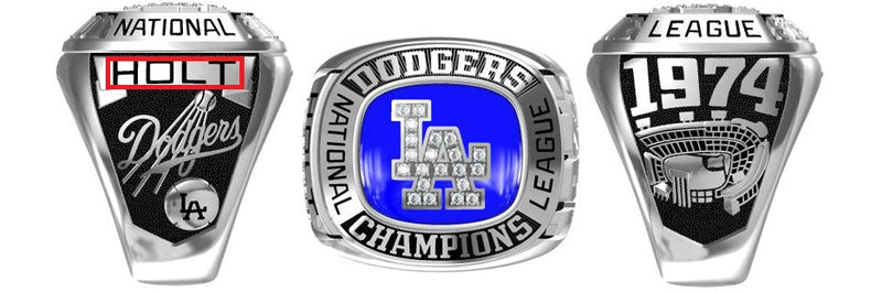 All NL National League NLCS Championship Rings