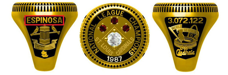 All NL National League NLCS Championship Rings