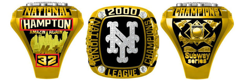 All NL National League NLCS Championship Rings