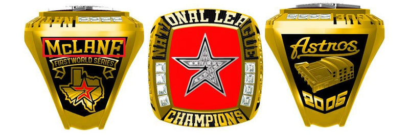 All NL National League NLCS Championship Rings