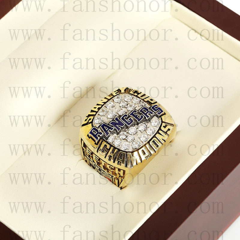 Customized NHL 1994 New York Rangers Stanley Cup Championship Ring