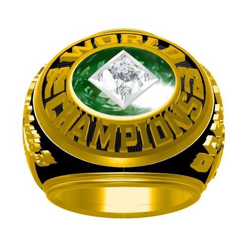 Custom 1973 Oakland Athletics MLB World Series Championship Ring