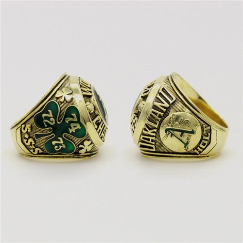 1974 Oakland Athletics MLB World Series Championship Ring