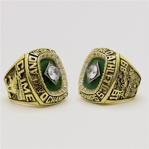 1989 Oakland Athletics MLB World Series Championship Ring