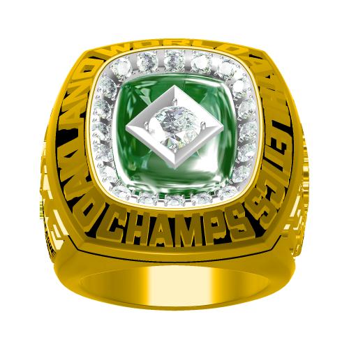 Custom 1989 Oakland Athletics MLB World Series Championship Ring