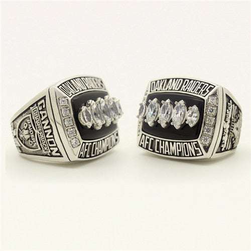 Custom 2002 Oakland Raiders American Football Championship Ring