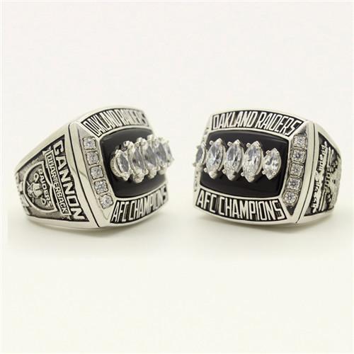 2002 Oakland Raiders American Football AFC Championship Ring