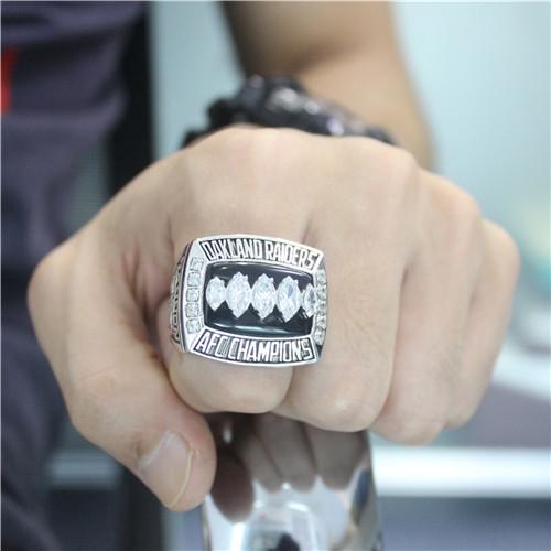 2002 Oakland Raiders American Football AFC Championship Ring