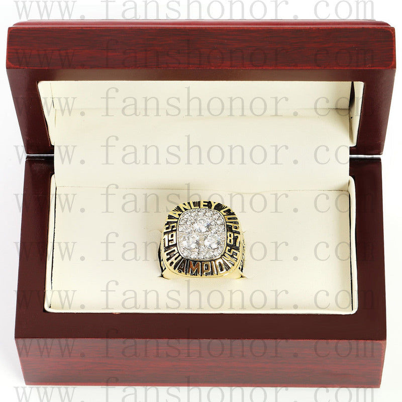 Customized NHL 1987 Edmonton Oilers Stanley Cup Championship Ring