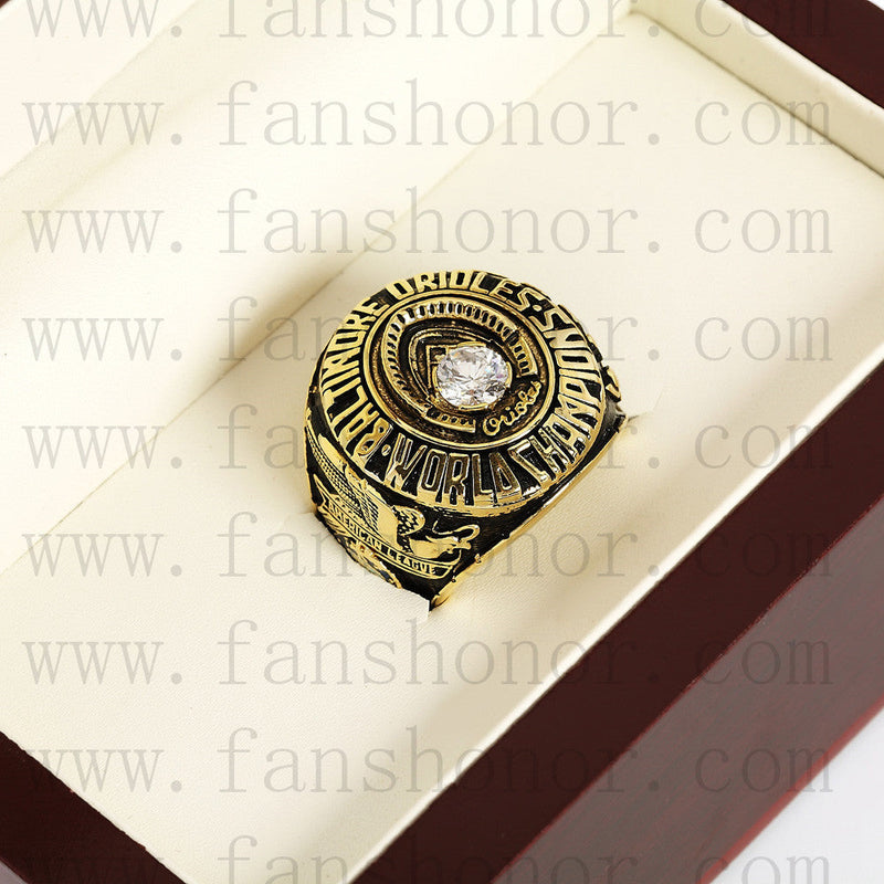 Customized MLB 1970 Baltimore Orioles World Series Championship Ring