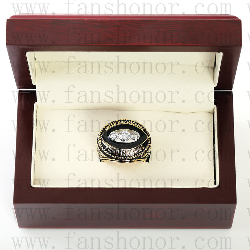 Customized Green Bay Packers NFL 1967 Super Bowl II Championship Ring