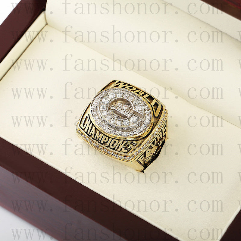 Customized Green Bay Packers NFL 1996 Super Bowl XXXI Championship Ring