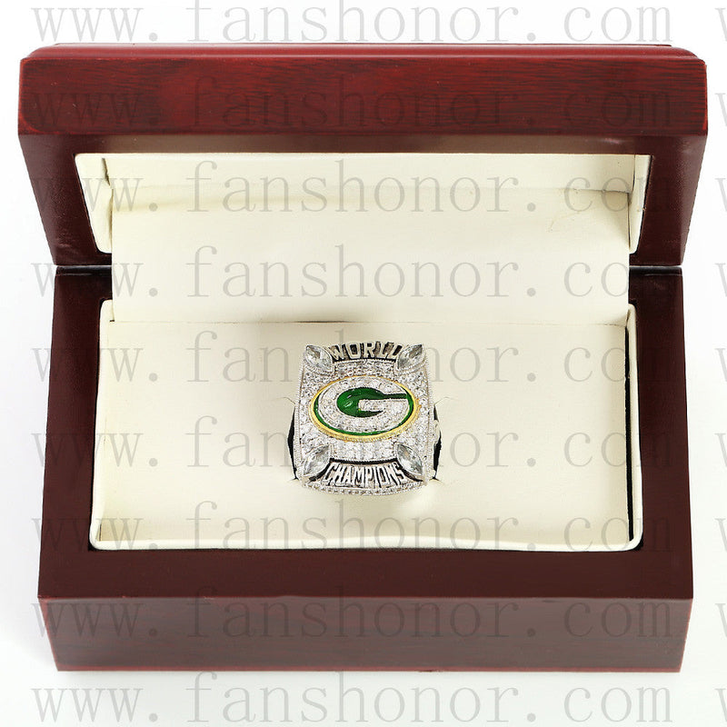 Customized Green Bay Packers NFL 2010 Super Bowl XLV Championship Ring