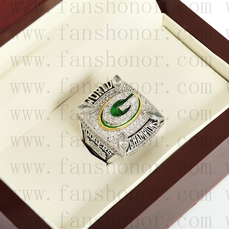 Customized Green Bay Packers NFL 2010 Super Bowl XLV Championship Ring