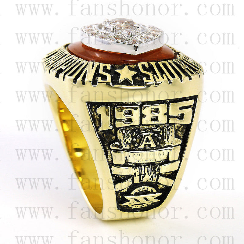 Customized AFC 1985 New England Patriots American Football Championship Ring