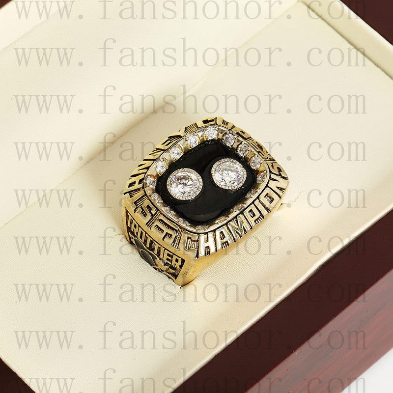 Customized NHL 1992 Pittsburgh Penguins Stanley Cup Championship Ring