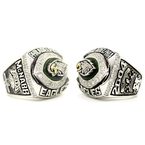 Custom 2004 Philadelphia Eagles National Football Championship Ring