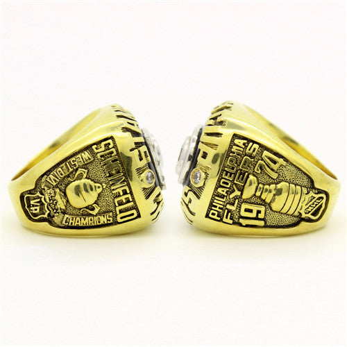 Custom 1974 Philadelphia Flyers NHL Stanley Cup Championship Ring