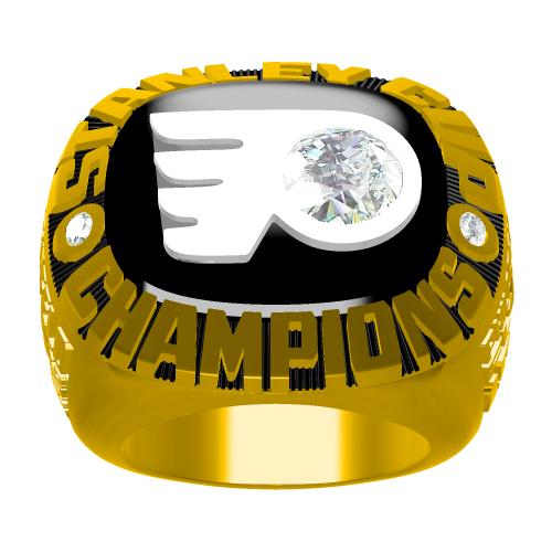 Custom 1974 Philadelphia Flyers NHL Stanley Cup Championship Ring