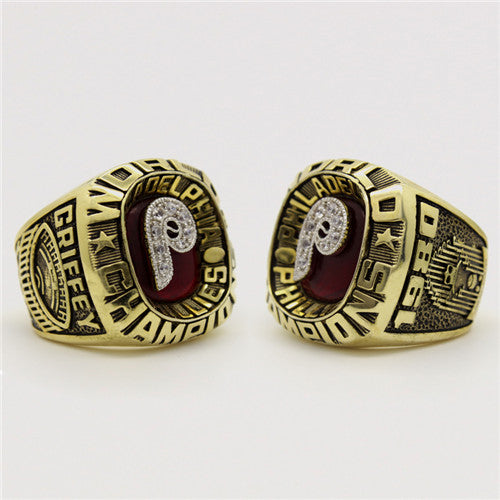 Custom 1980 Philadelphia Phillies MLB World Series Championship Ring