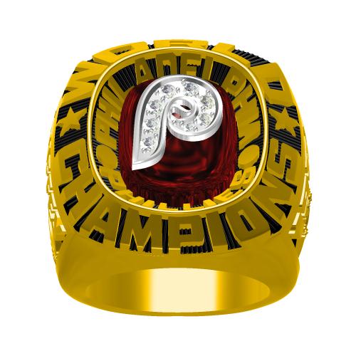 Custom 1980 Philadelphia Phillies MLB World Series Championship Ring