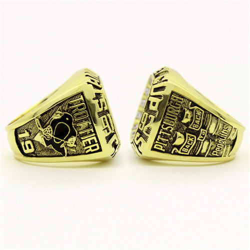 Custom 1992 Pittsburgh Penguins NHL Stanley Cup Championship Ring