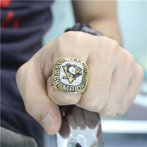 1992 Pittsburgh Penguins NHL Stanley Cup Championship Ring