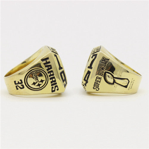 Custom Pittsburgh Steelers 1974 NFL Super Bowl IX Championship Ring