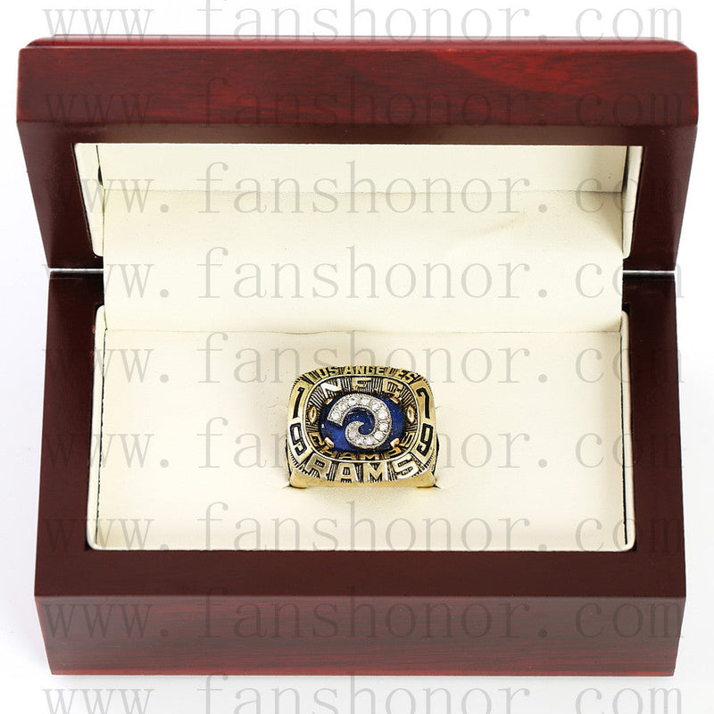 Customized NFC 1979 Los Angeles Rams National Football Championship Ring