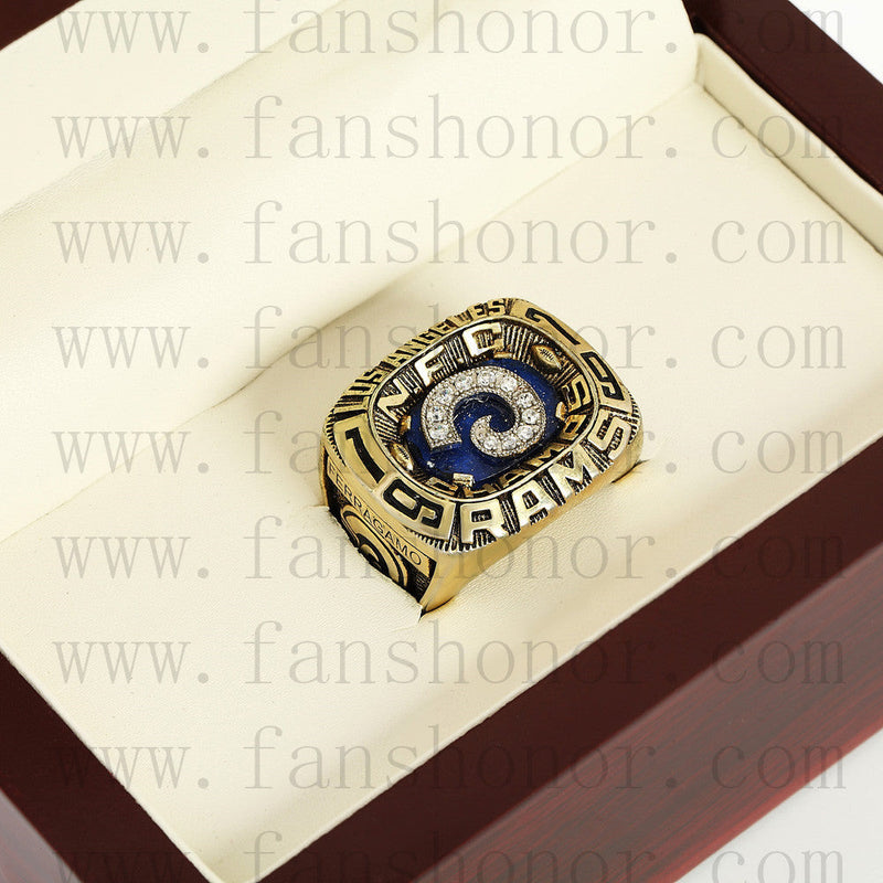 Customized NFC 1979 Los Angeles Rams National Football Championship Ring