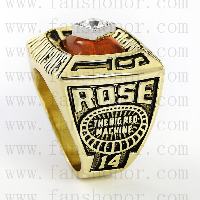 Customized MLB 1975 Cincinnati Reds World Series Championship Ring